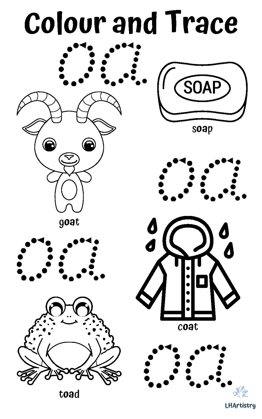 Phonics Worksheet Sound Oa By LHArtistry TPT