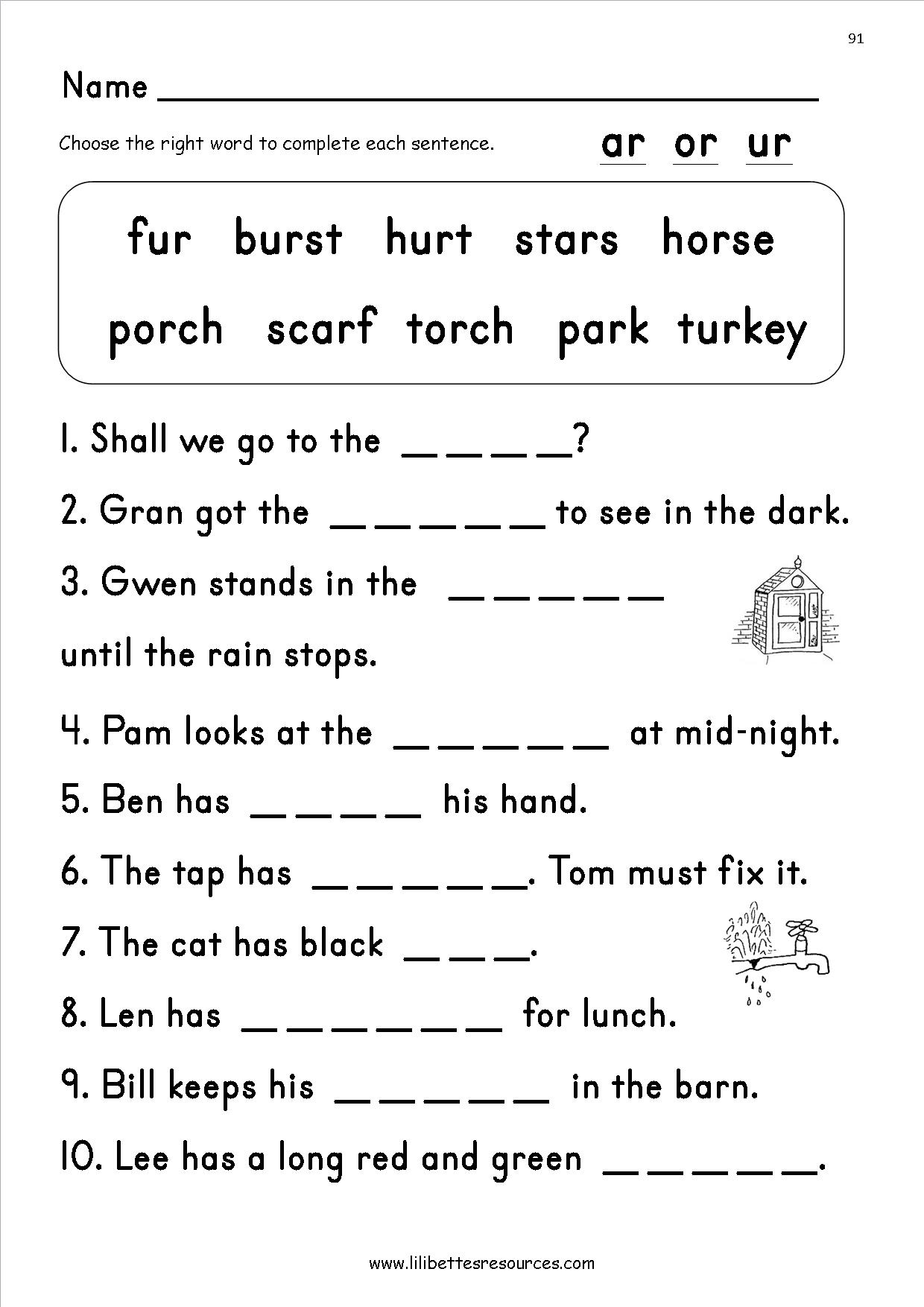 Phonics Worksheets For Phases 3 And 4 By Teach Simple