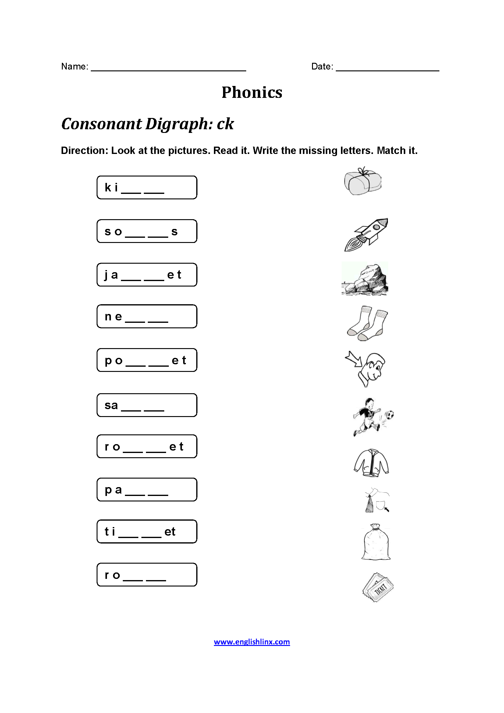 Phonics Worksheets Printable Phonics Vowels And Consonants Activities