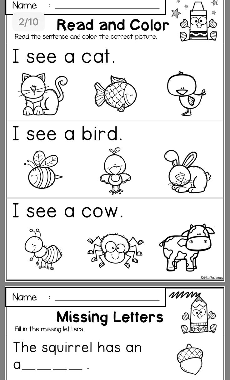 Pin By Sunnie On Kindergarten Language Preschool Reading Kindergarten Reading Worksheets School Worksheets