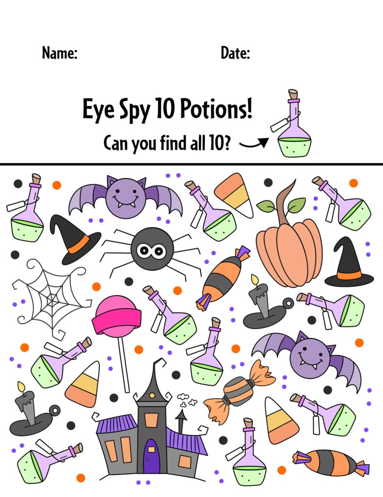 Preschool Halloween Printables For Free The Hollydog Blog