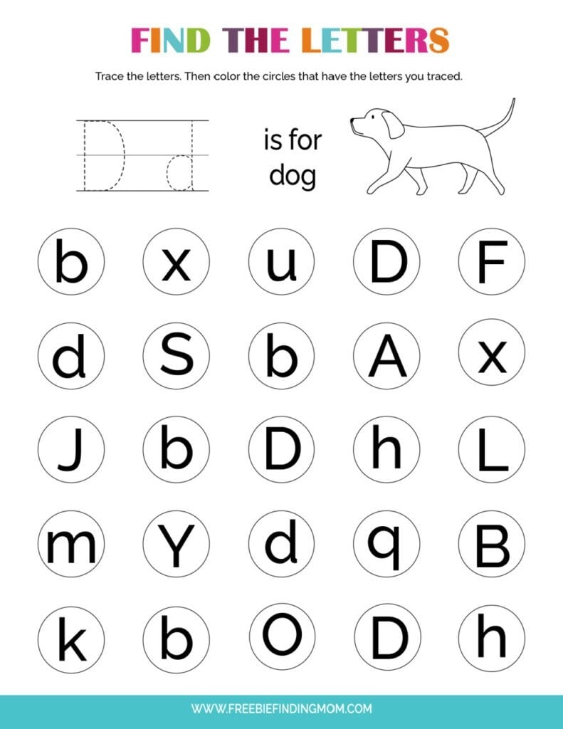 Preschool Printable Worksheets Letter D Preschool Printable Worksheets Letter D