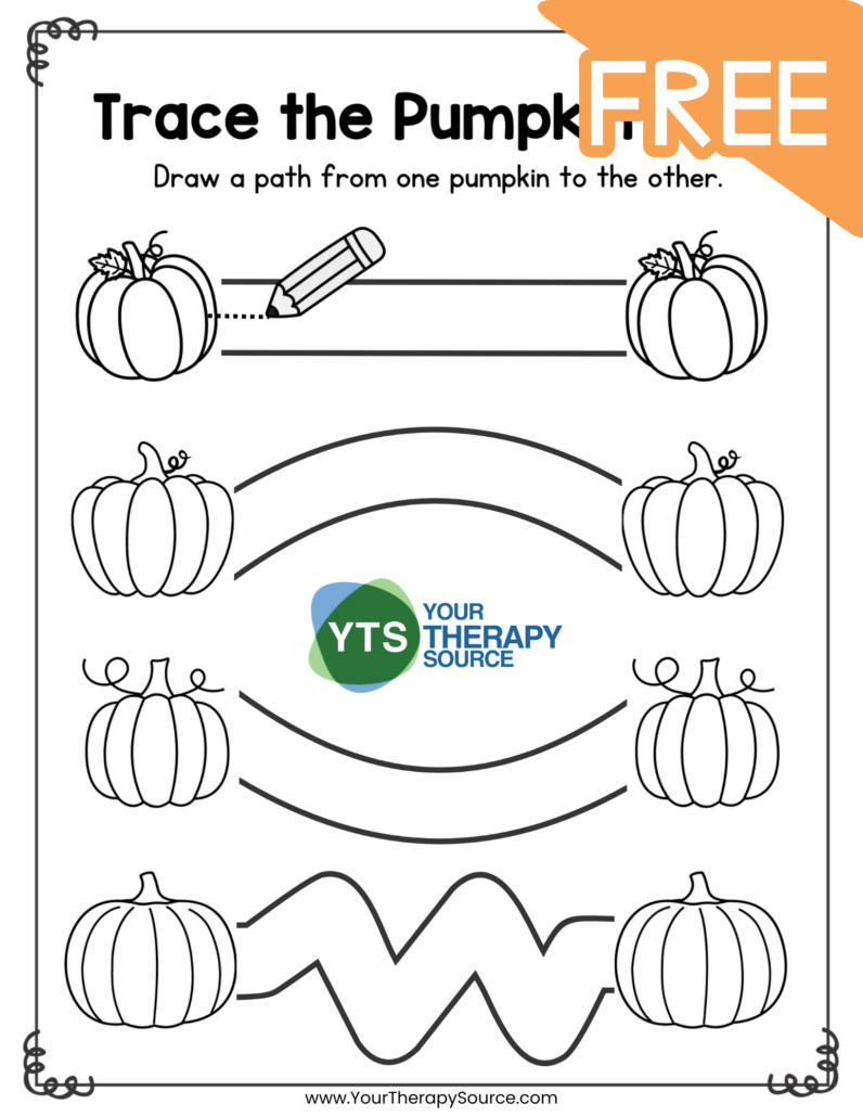 Preschool Pumpkin Worksheets Free Printable Packet Your Therapy Source