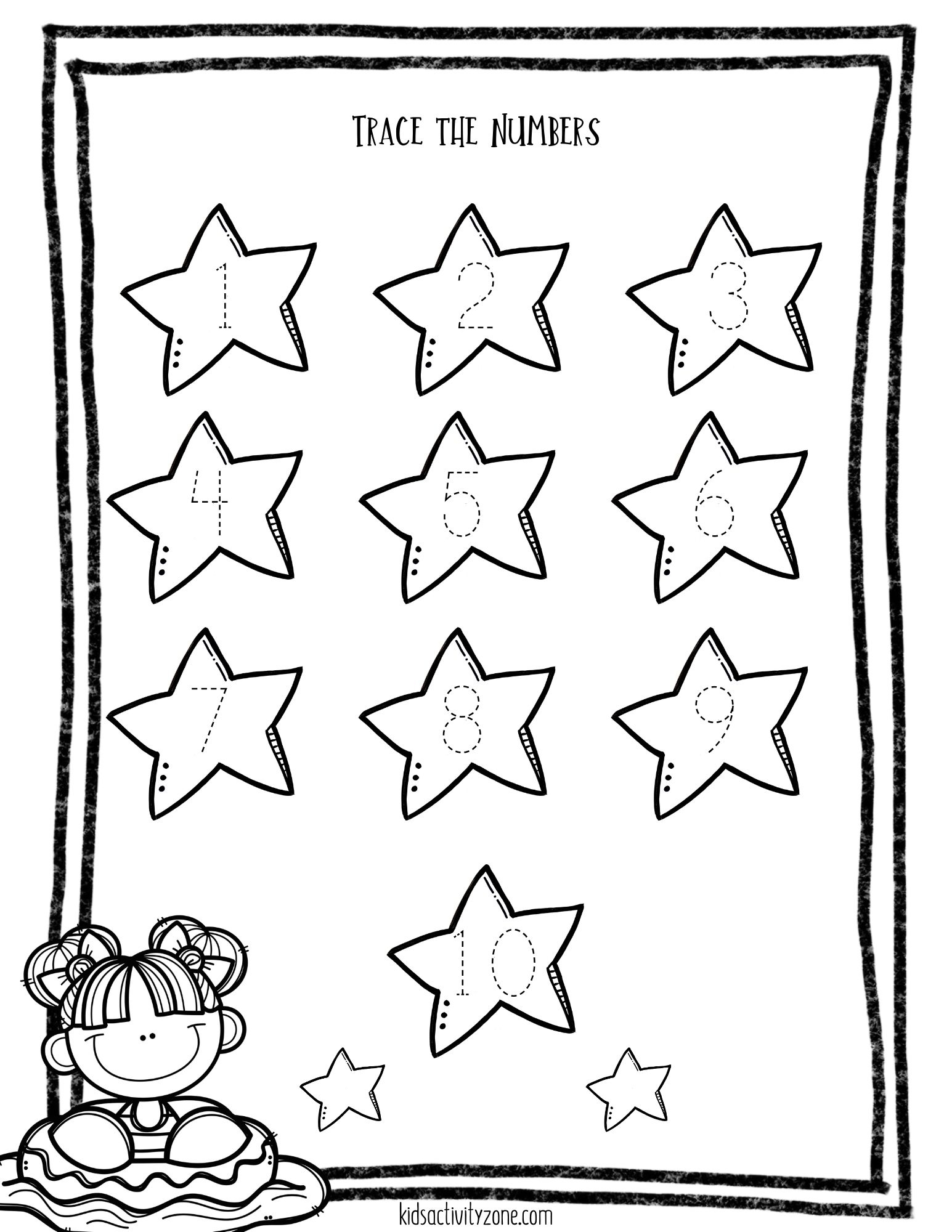 summer preschool worksheets