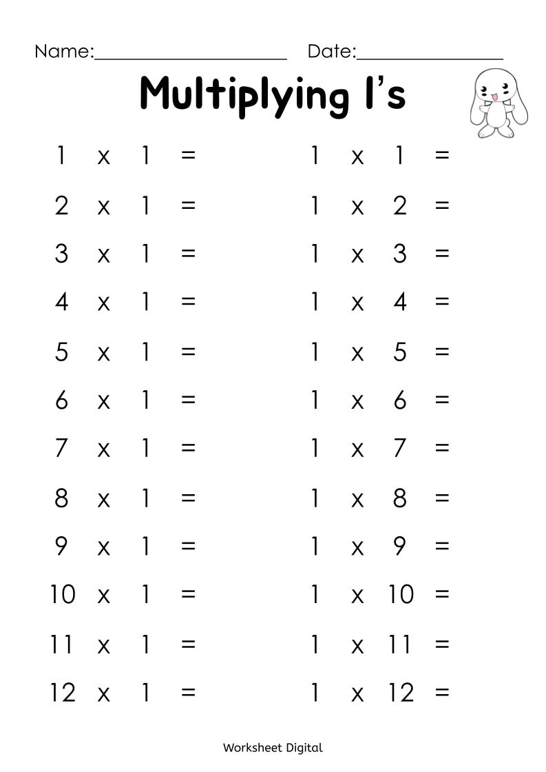multiplication worksheets grade 4 printable