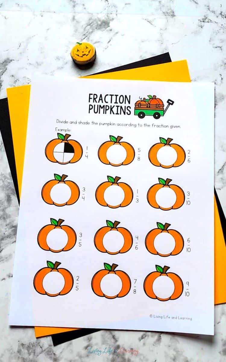 Pumpkin Math Worksheets