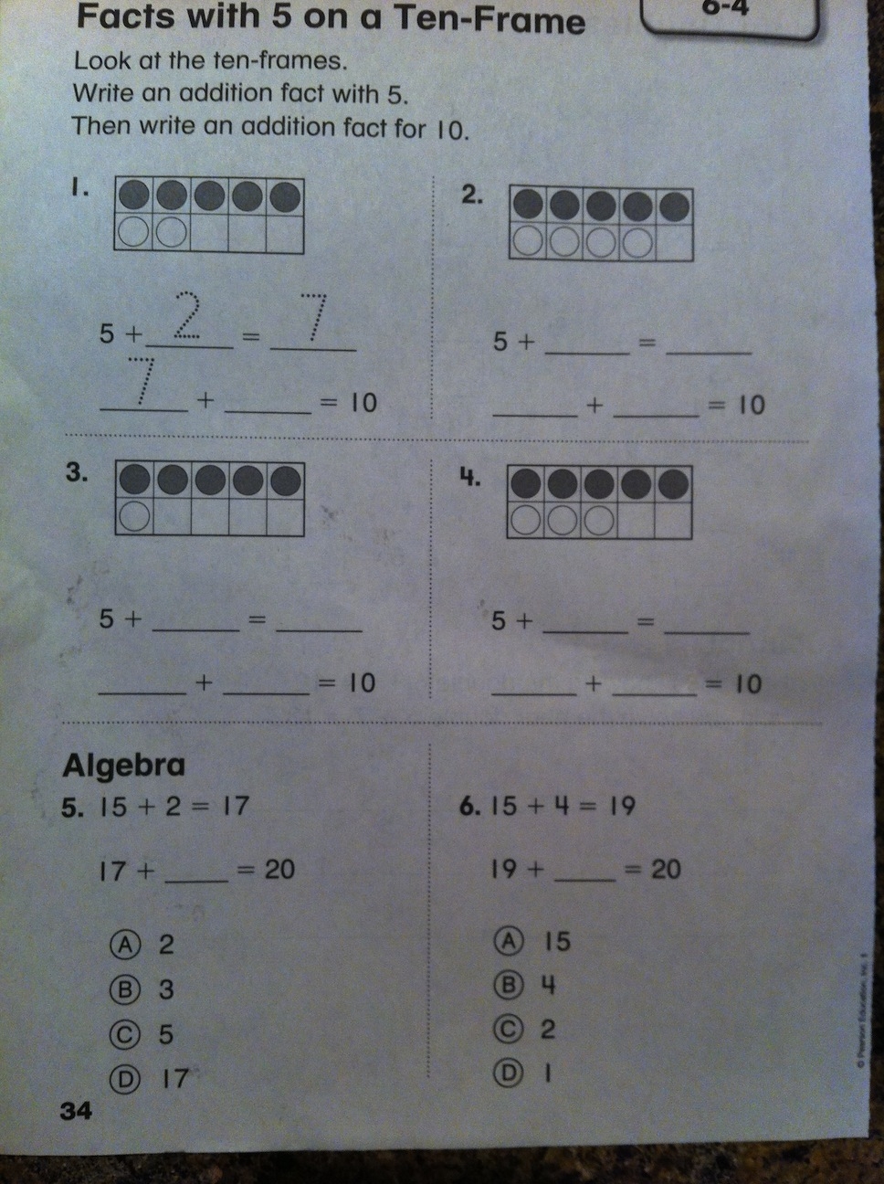 Questions About An EnVisionMATH Worksheet part 1 Casting Out Nines Worksheets Library
