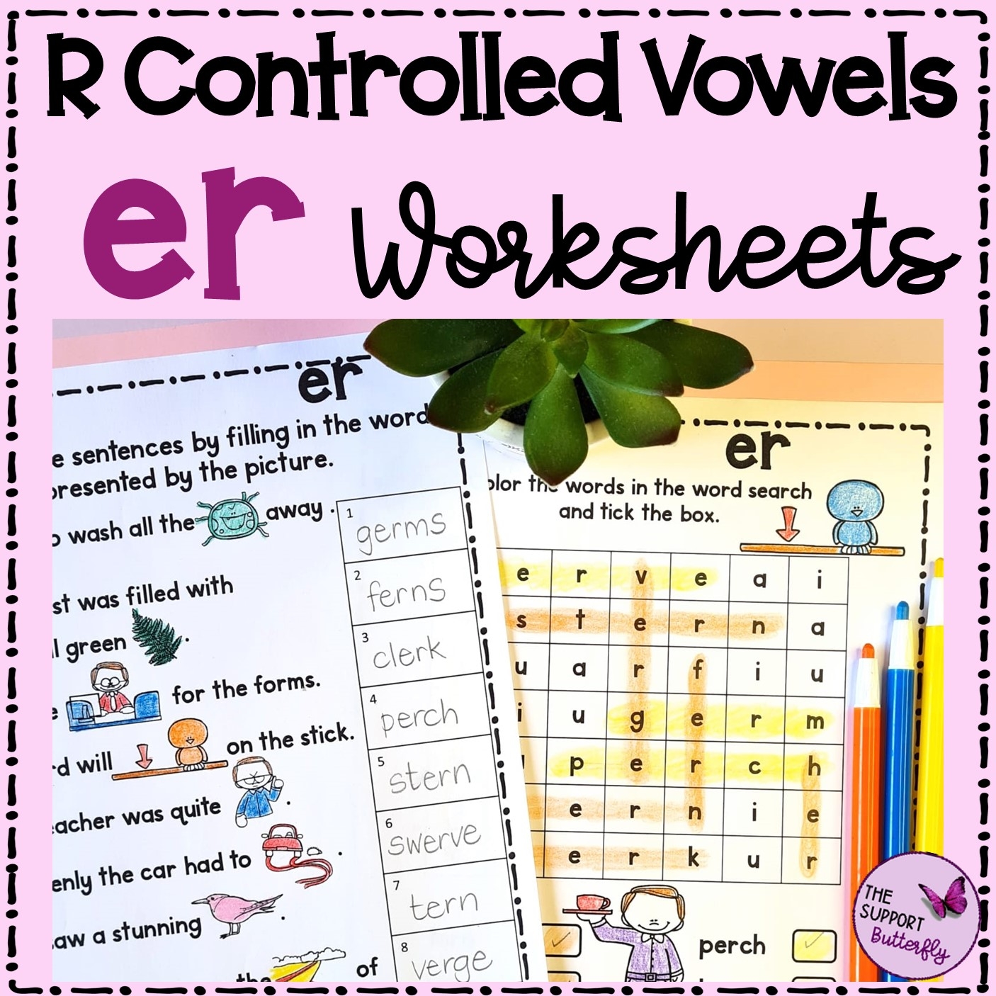 R Controlled Vowels Worksheets ER Made By Teachers