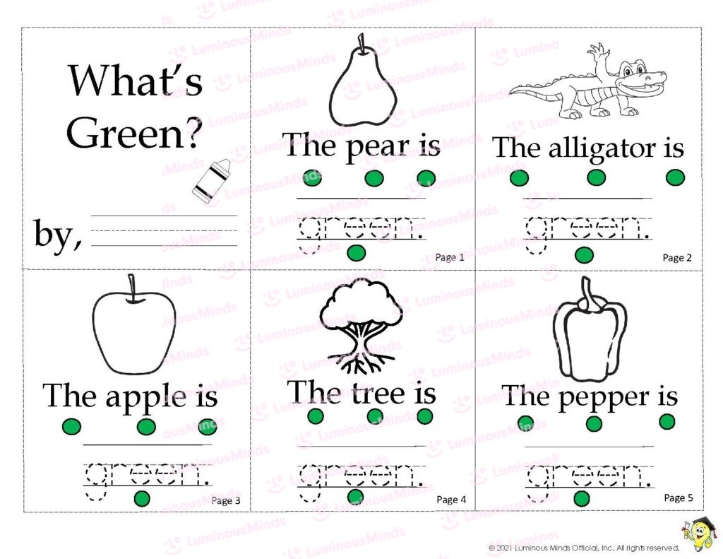 Reading Comprehension Worksheets All Things Green 