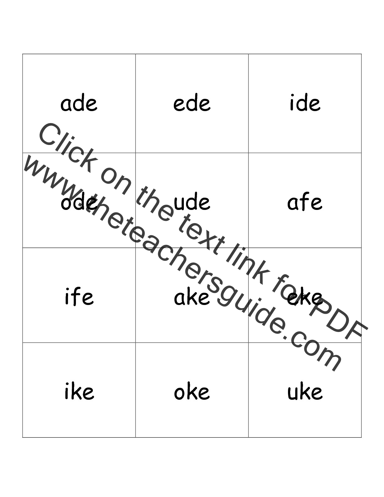 Second Grade Phonics Worksheets And Flashcards