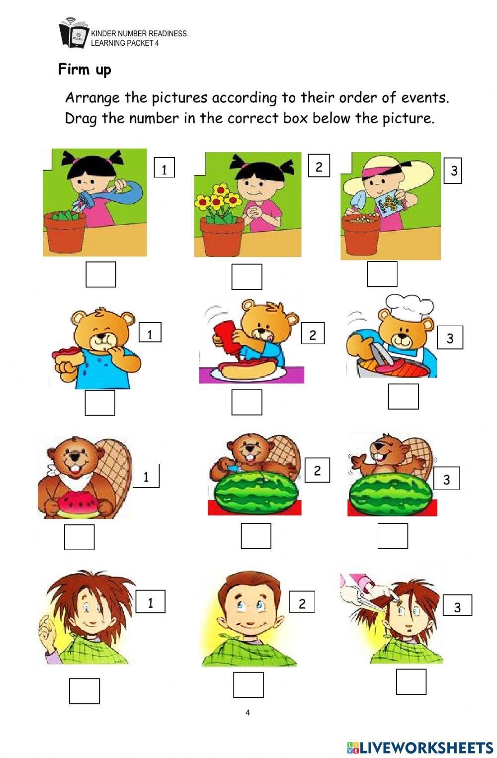 Sequencing Events Exercise For Kinder Worksheets Library Sequencing Events Exercise For Kinder Worksheets Library