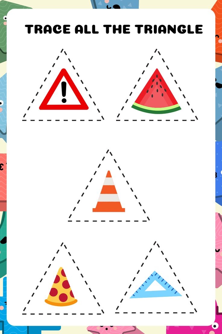 Shapes Worksheet Kindergarten Triangle Shape Worksheets For Preschool Shapes Worksheet Kindergarten Triangle Shape Worksheets For Preschool