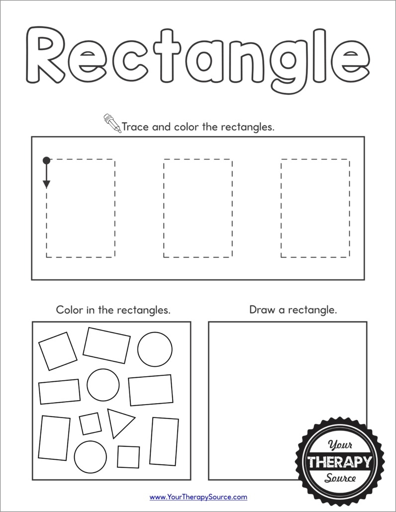 free printable shapes worksheets for kindergarten