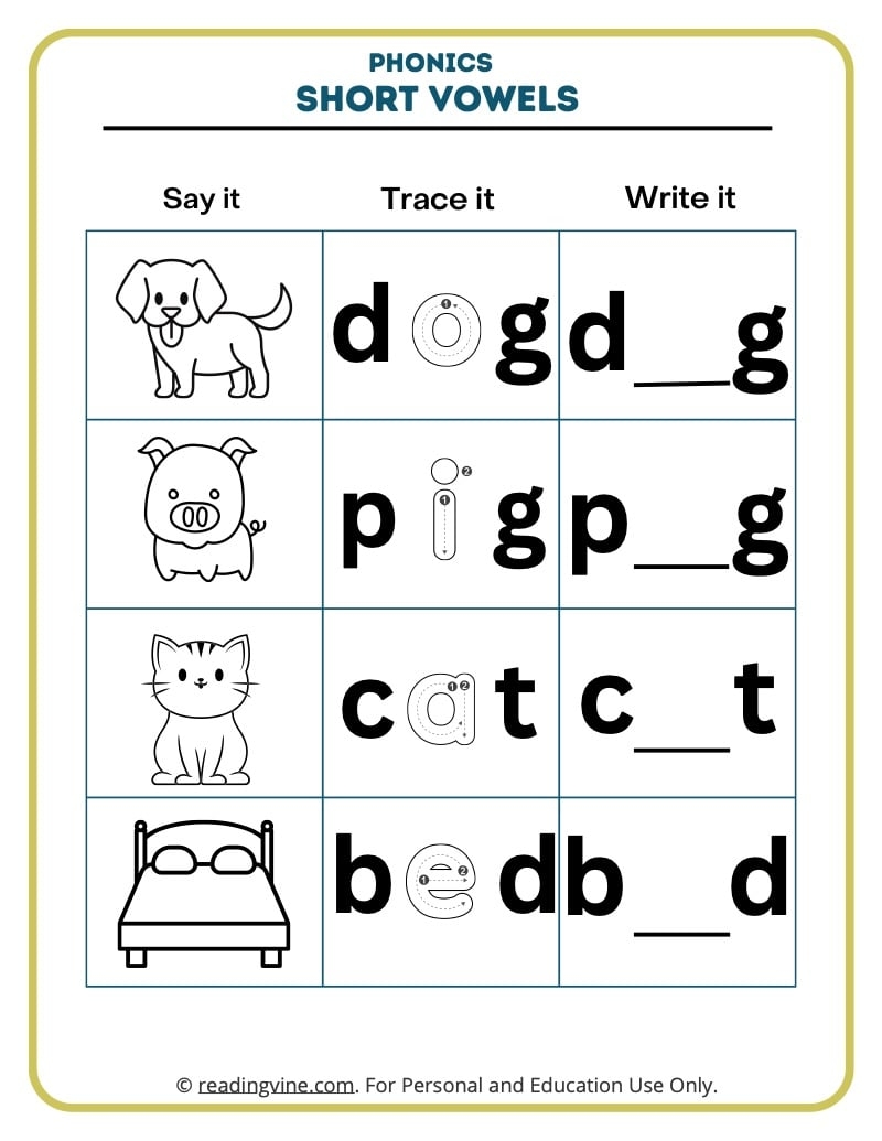 fun phonics worksheets