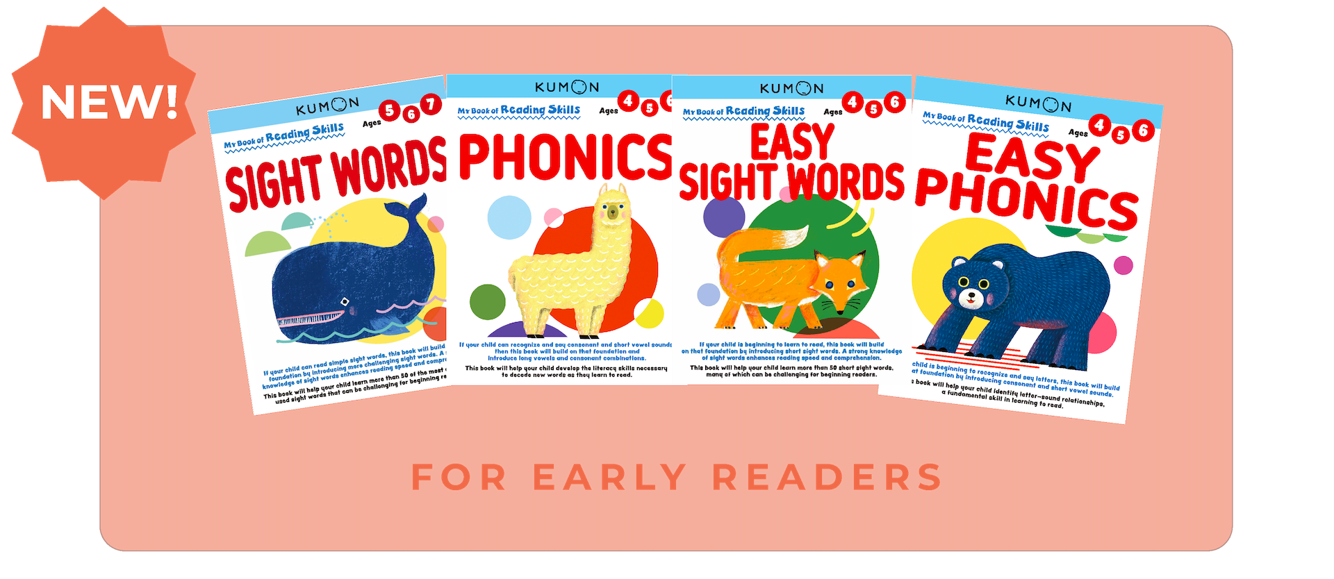 Sight Words And Phonics The Kumon Workbooks Way Kumon Publishing