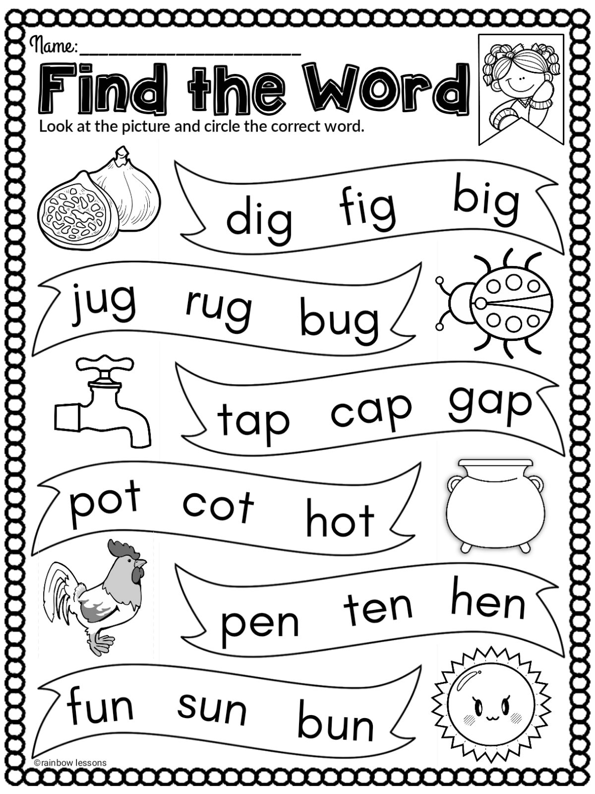 Spring Literacy Worksheets Phonics Worksheets Worksheets Library