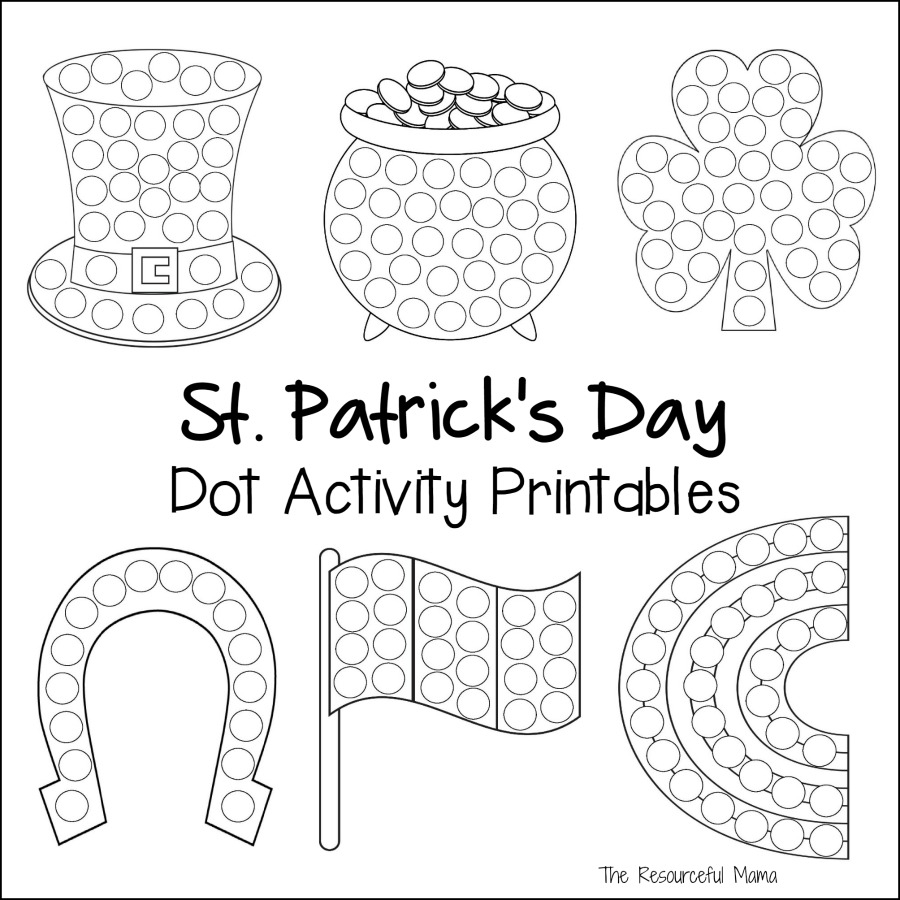 st patrick's day preschool worksheets