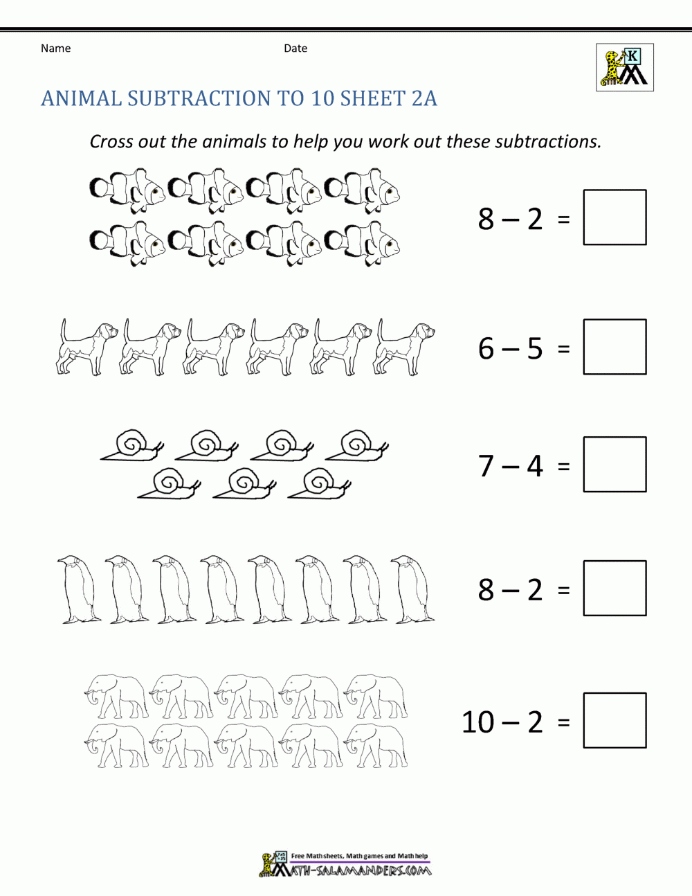 worksheet on subtraction for kindergarten worksheet on subtraction for kindergarten