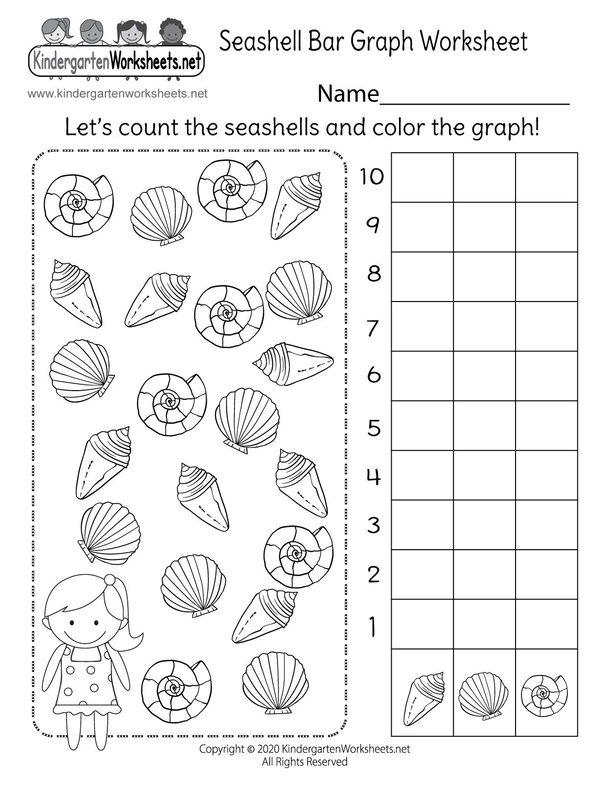 summer kindergarten worksheets