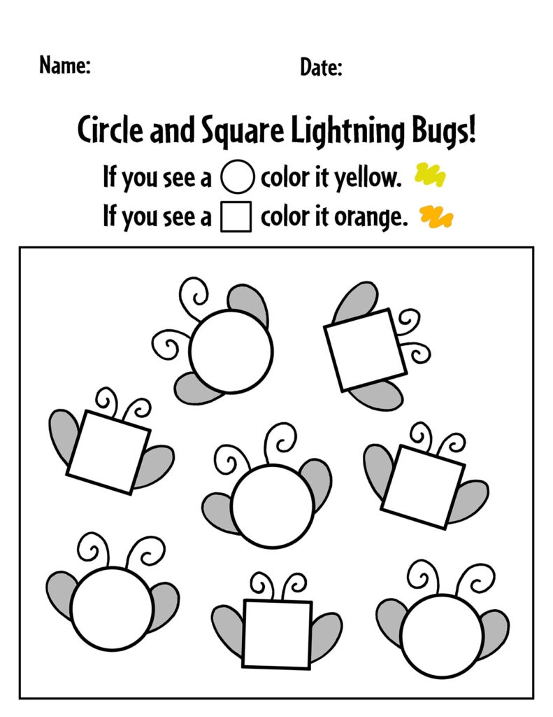 Summer Worksheets For Preschool The Hollydog Blog