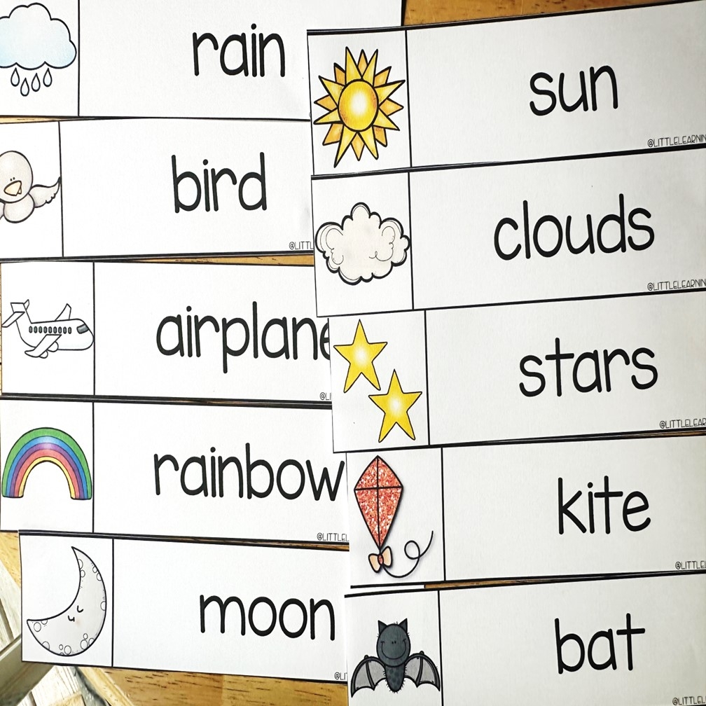The Best Kindergarten Vocabulary Worksheets And Activities Little Learning Corner