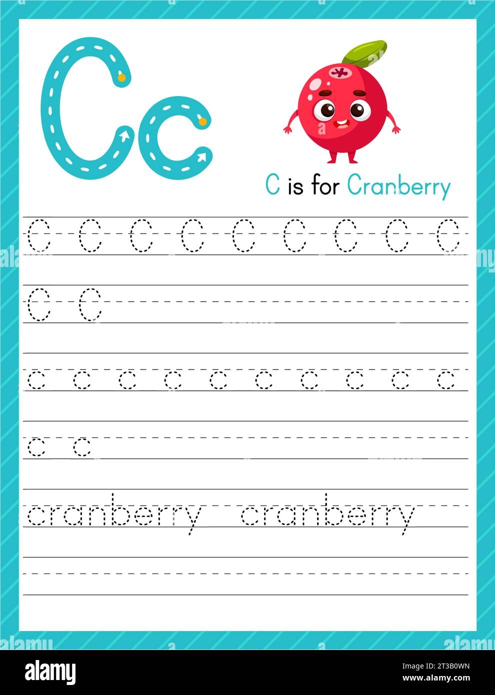 c preschool worksheets