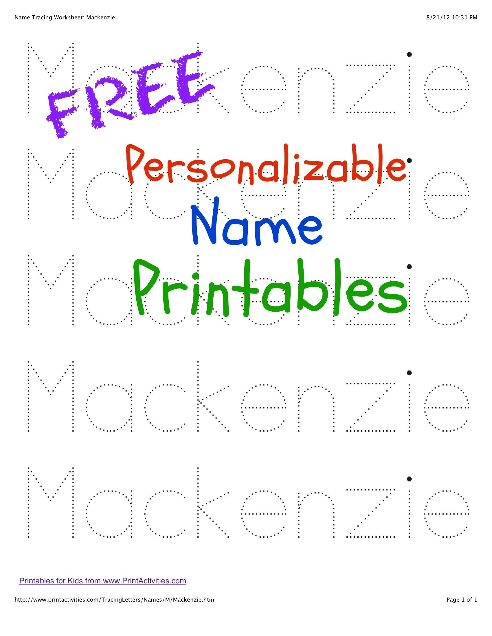 Trace Paper Custom Name Tracing Worksheets Name Writing Practice For Kids Trace Paper Custom Name Tracing Worksheets Name Writing Practice For Kids