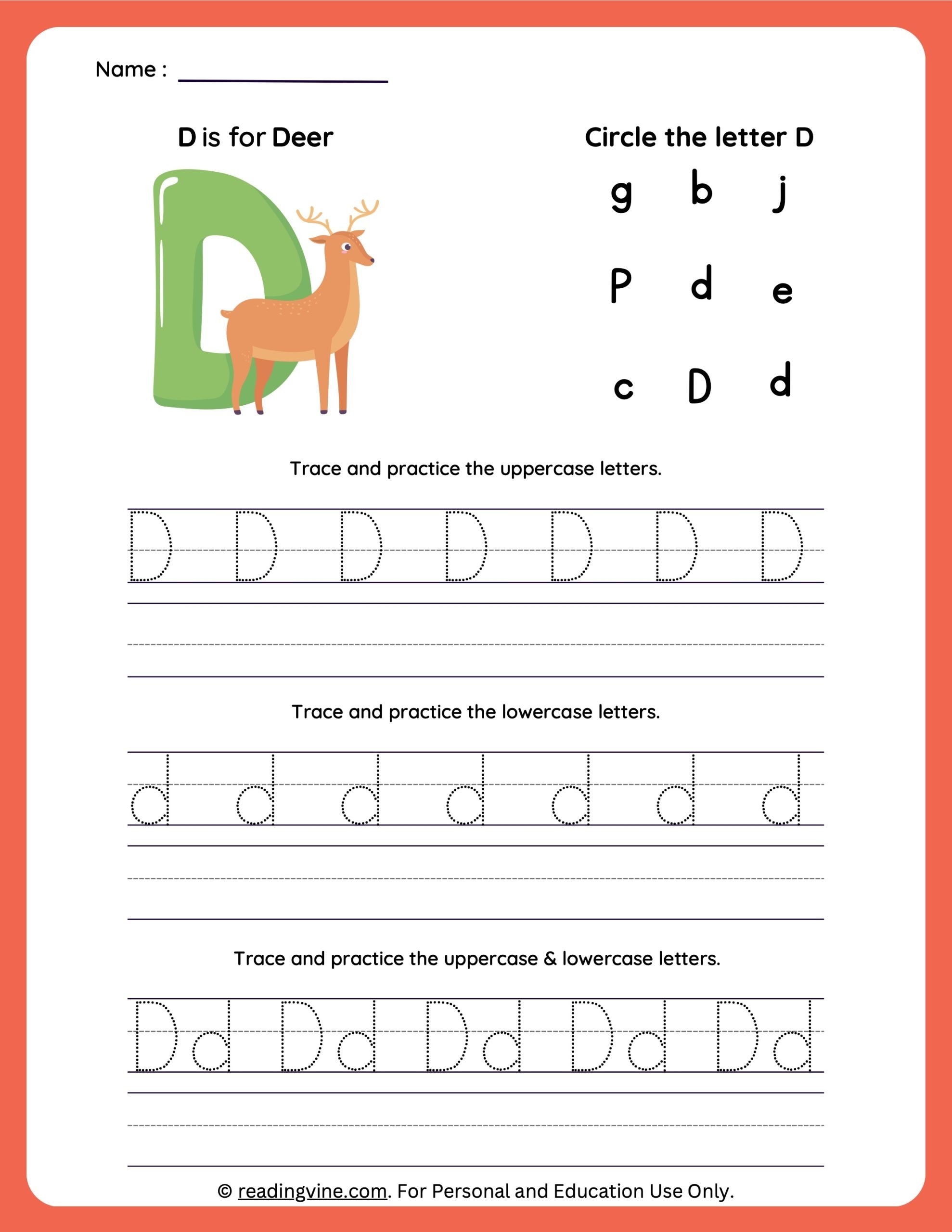 preschool worksheets letter d preschool worksheets letter d