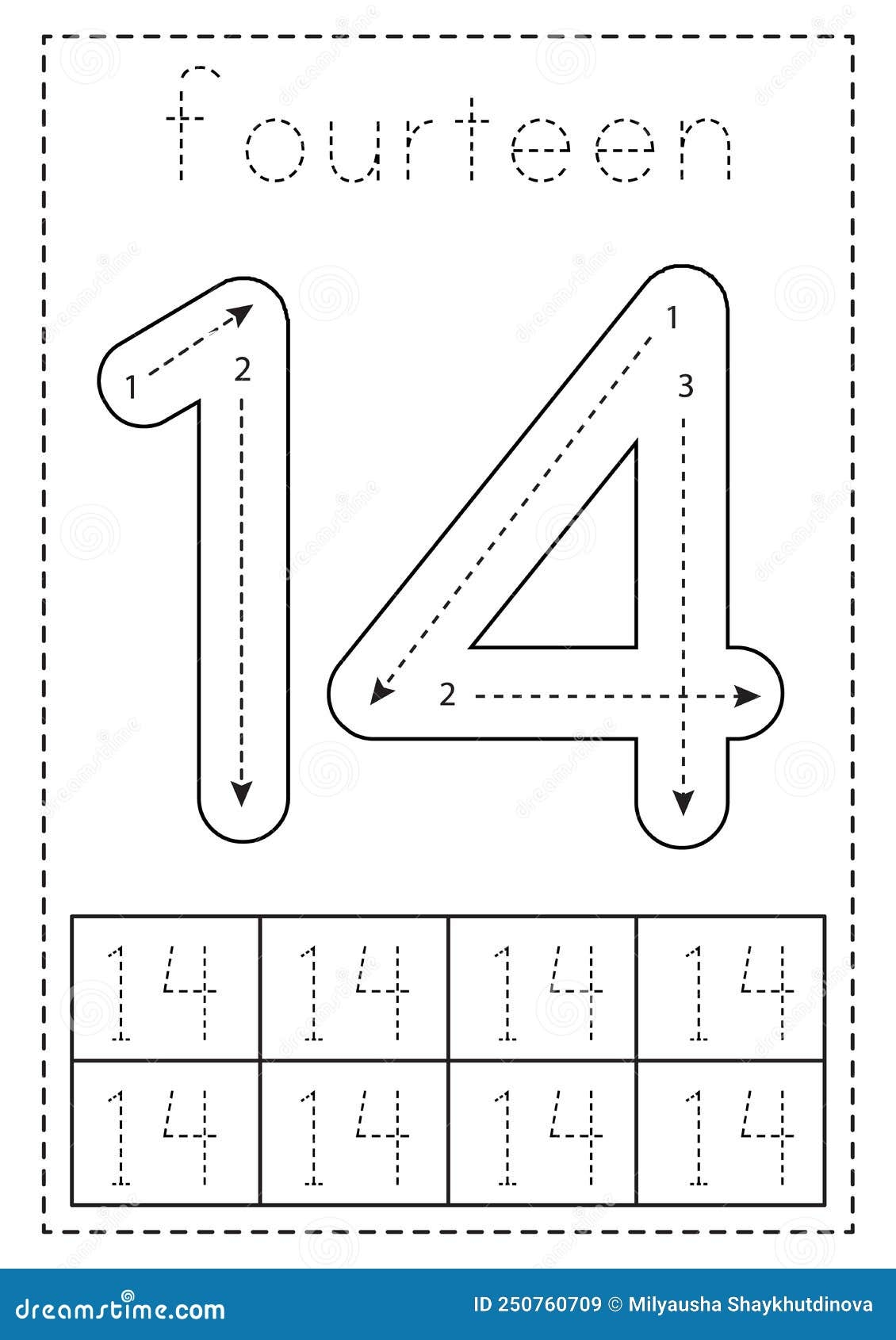 number 14 worksheet preschool number 14 worksheet preschool