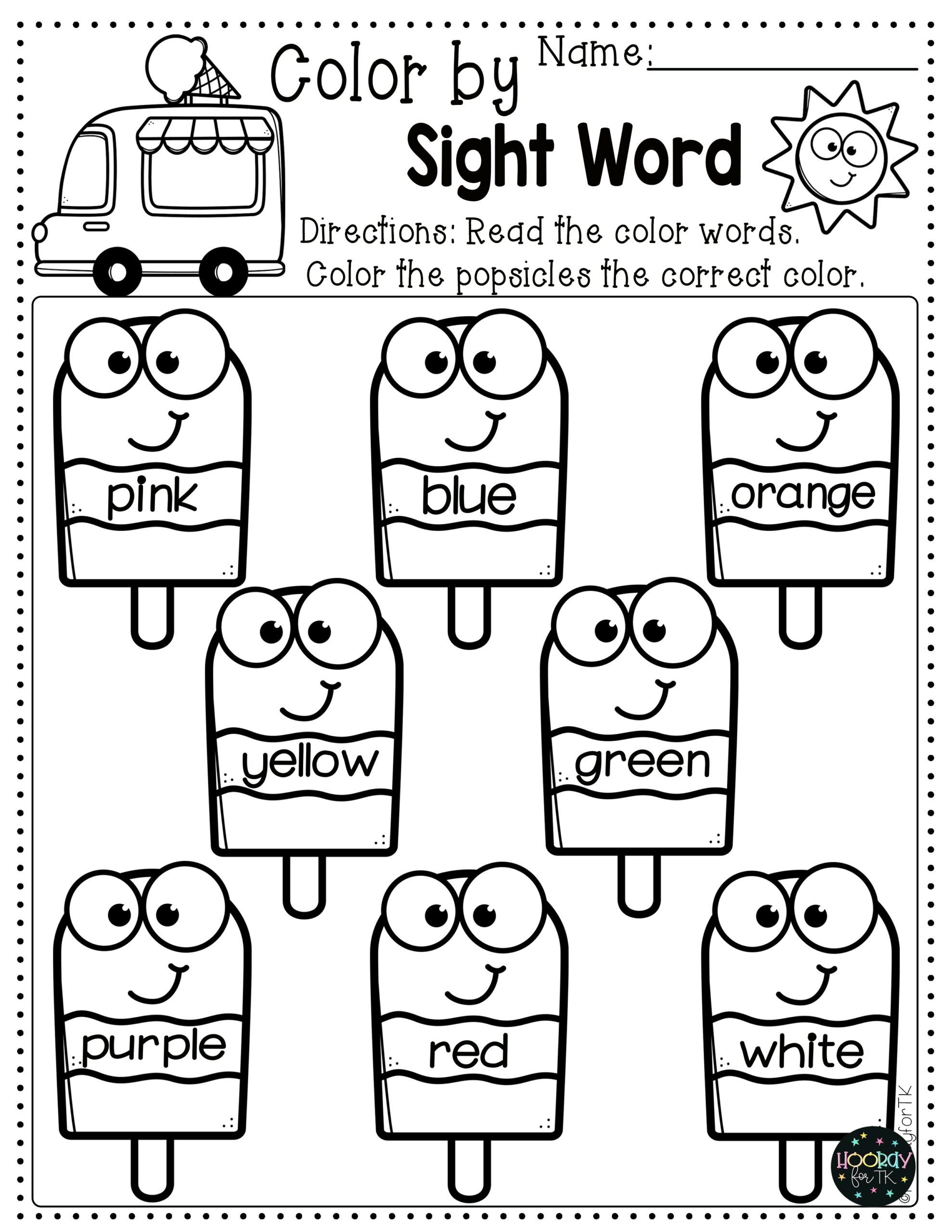 Transitional Kindergarten Summer Worksheets Page 3 Of 4 Managing Munchkins