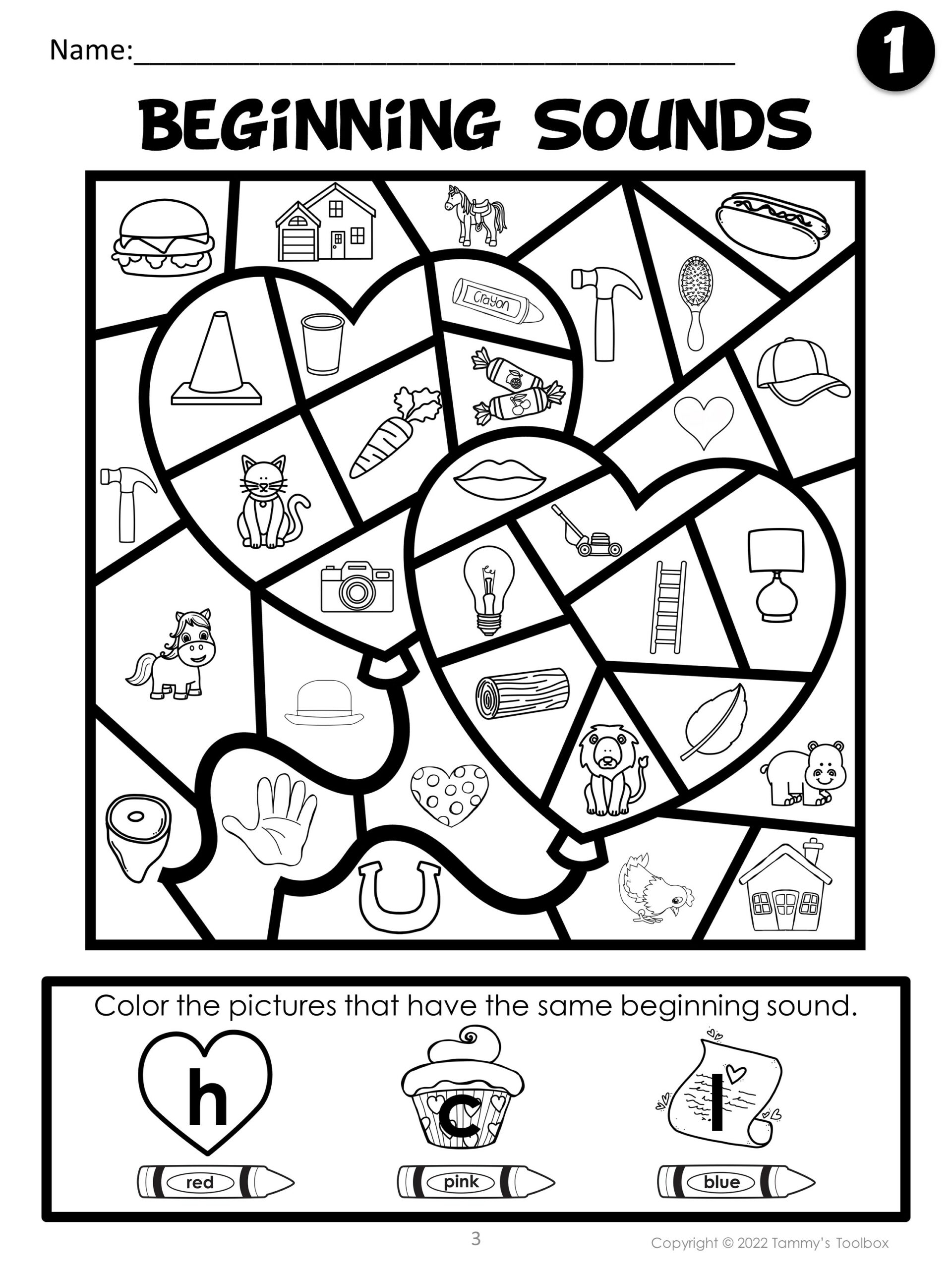 Valentine s Day Coloring Activities For Phonics Made By Teachers Valentine s Day Coloring Activities For Phonics Made By Teachers