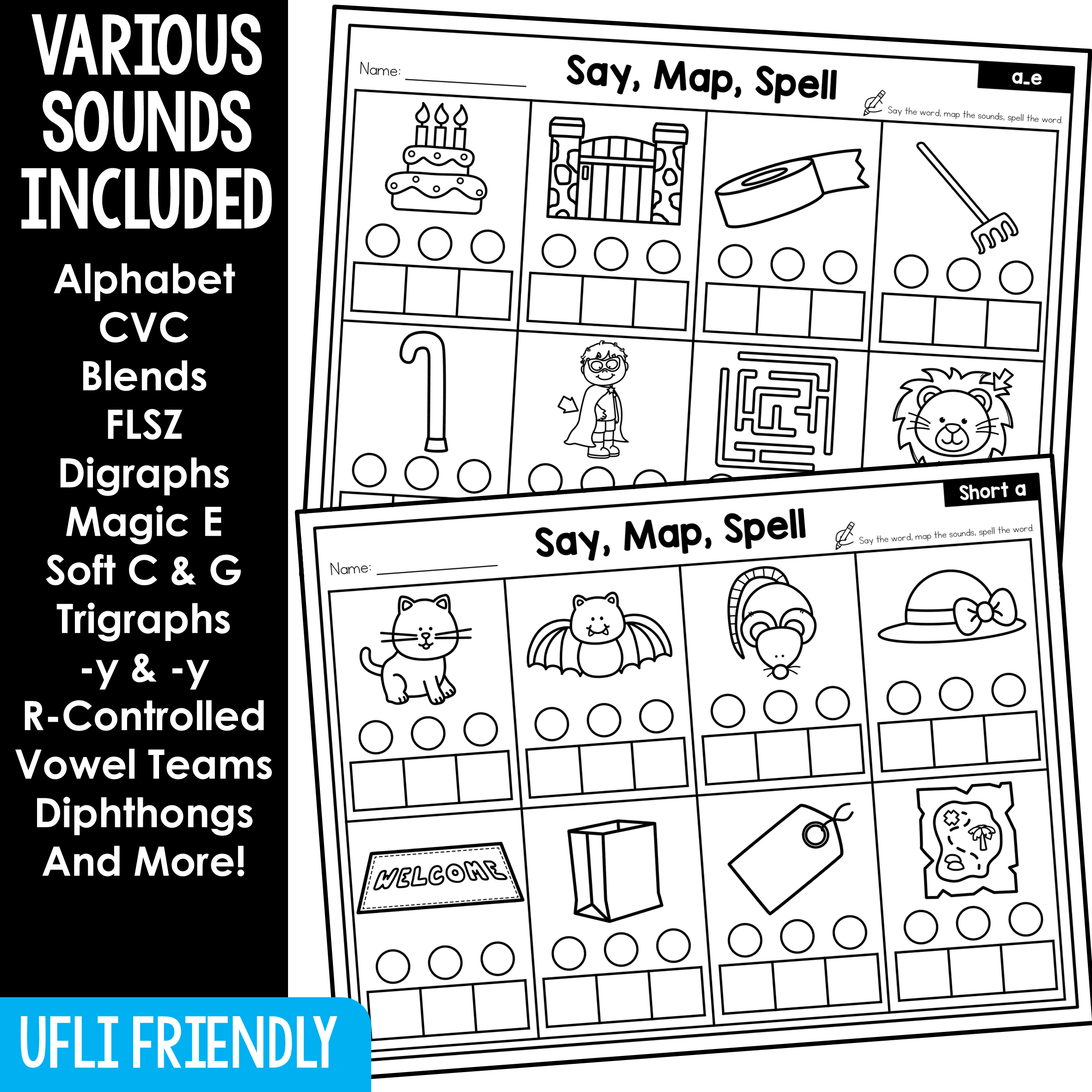 Word Mapping Worksheets Spelling Worksheets Orthographic Mapping My Teaching Pal