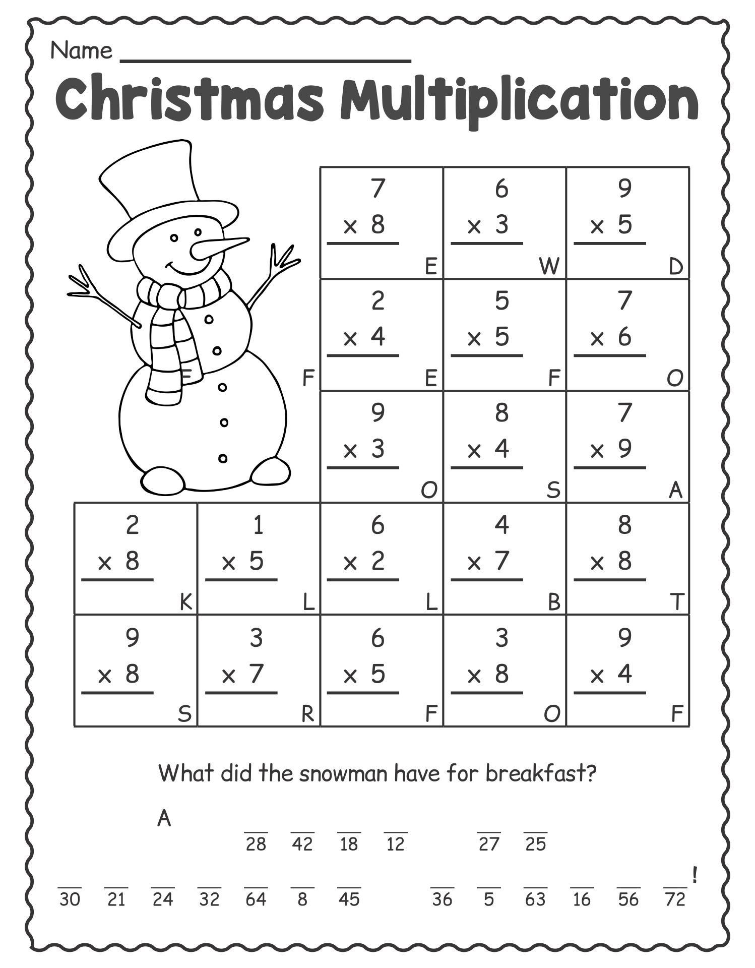 Worksheets For 1st Grade Christmas Activities 15 Free PDF Printables Printablee