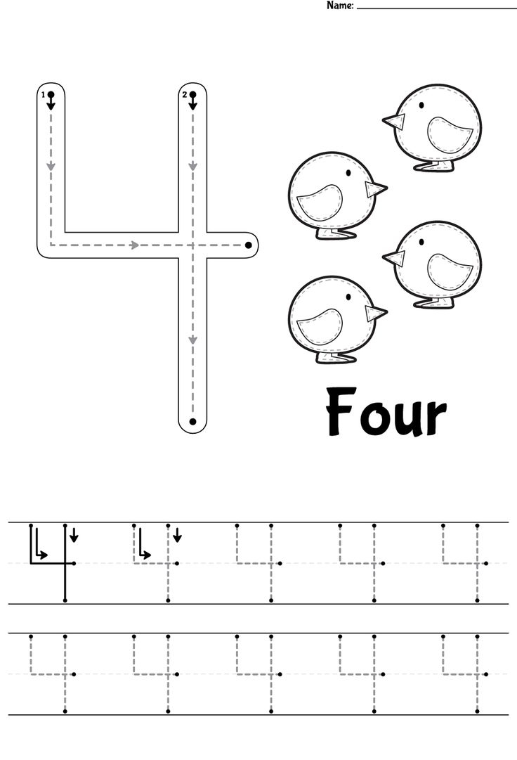 Worksheets For Number 4 88