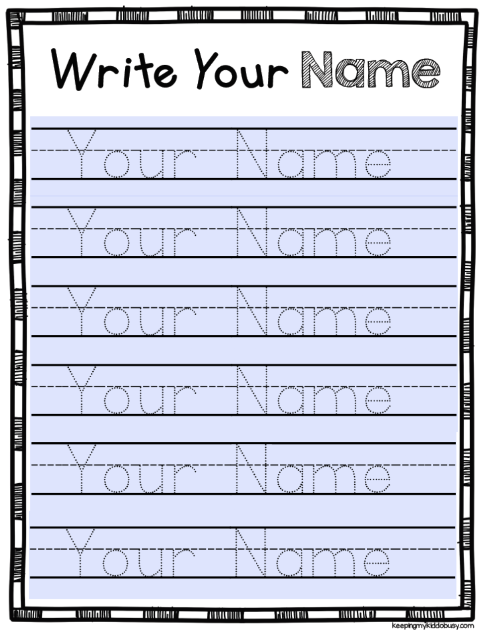 Worksheets PDF Free Download Printable Name Tracing Custom Handwriting Practice Sheets With Lines Worksheets PDF Free Download Printable Name Tracing Custom Handwriting Practice Sheets With Lines
