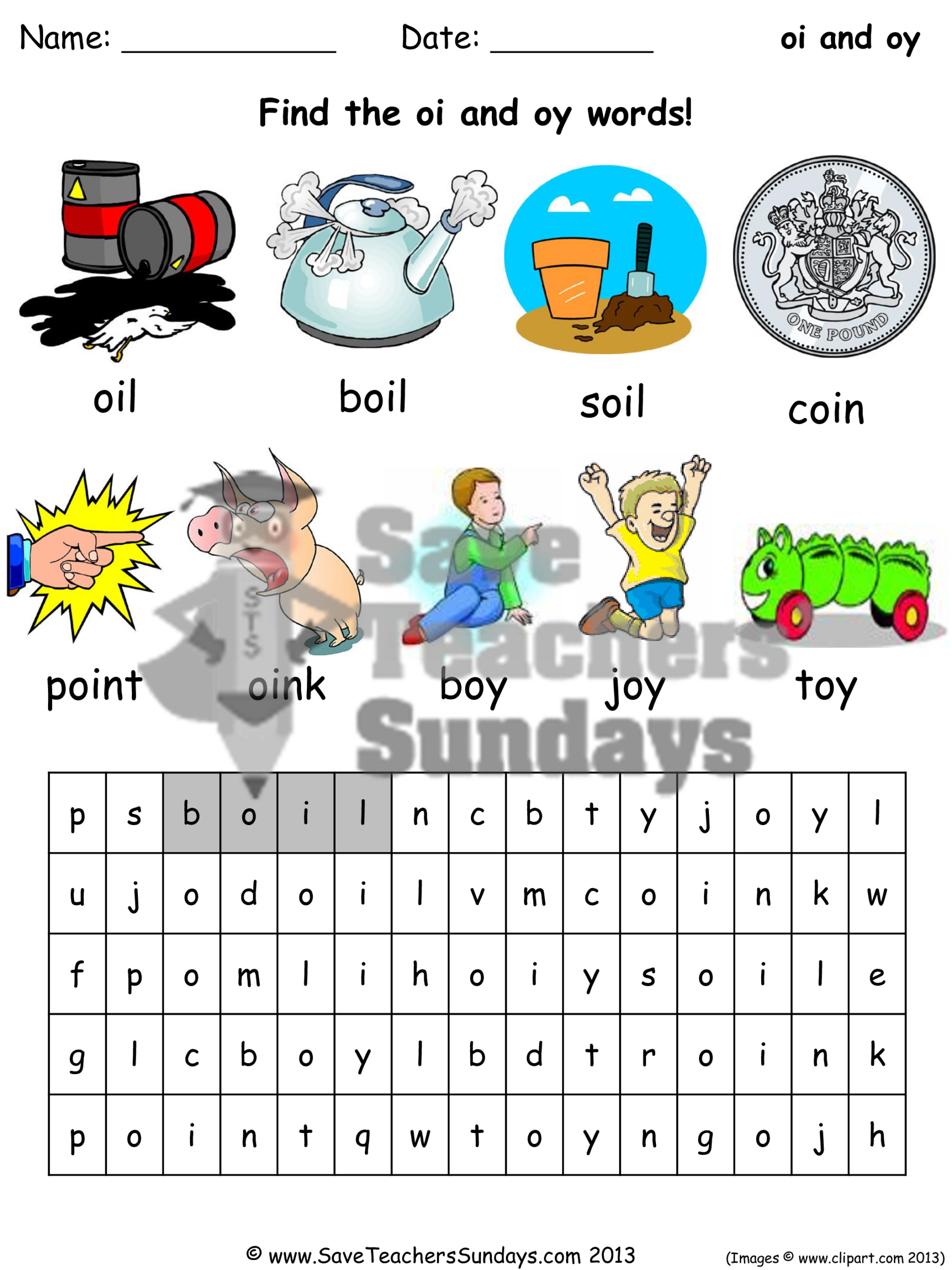 Year 1 Oi And Oy Worksheets Lesson Plans And Other Primary Teaching Resource